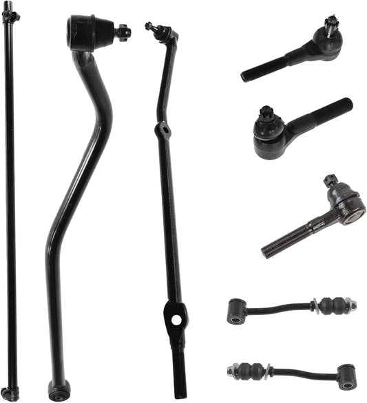 TRQ Front Steering & Suspension Kit for Jeep Cherokee 1991-2001