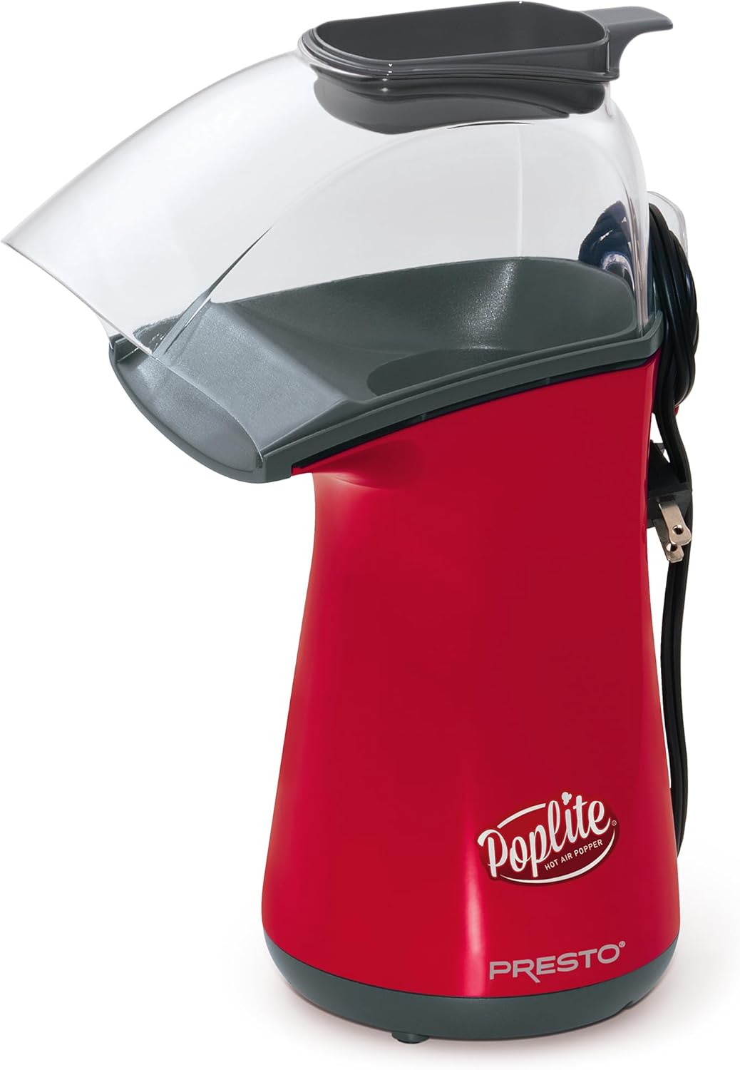 Presto Poplite Hot Air Popcorn Popper: 18 Cups, Faster Popping