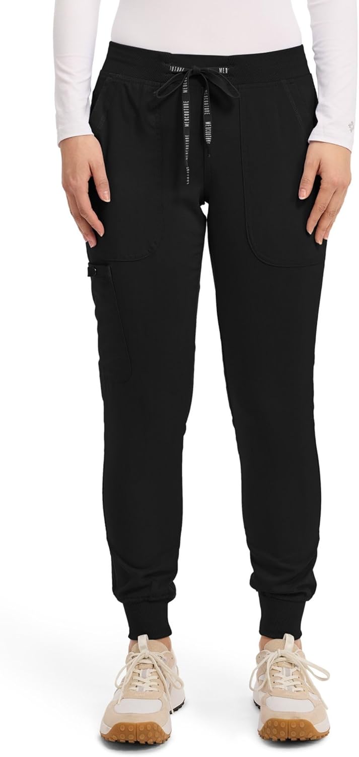Med Couture Women's Cargo Jogger Scrub Pants with 5 Pockets