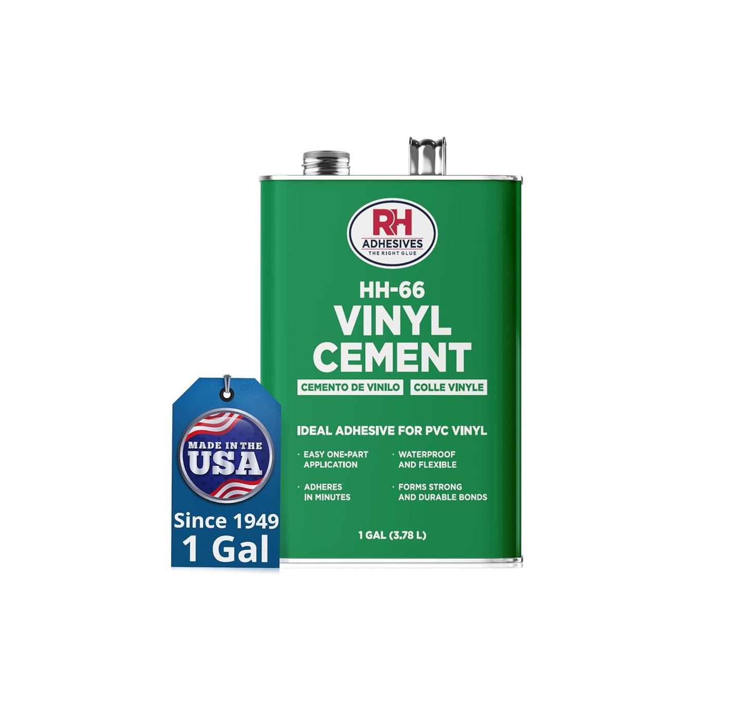 HH-66 Vinyl Cement for Strong, Long Lasting Vinyl Repairs