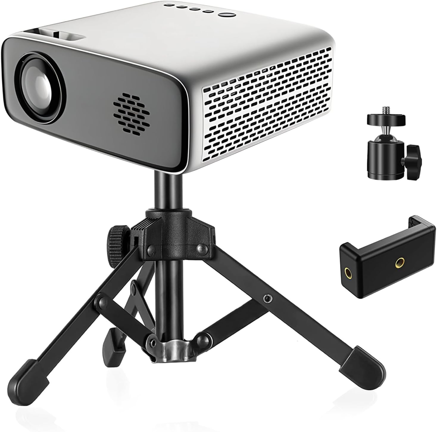 Adjustable Mini Projector Stand - Stable & Versatile