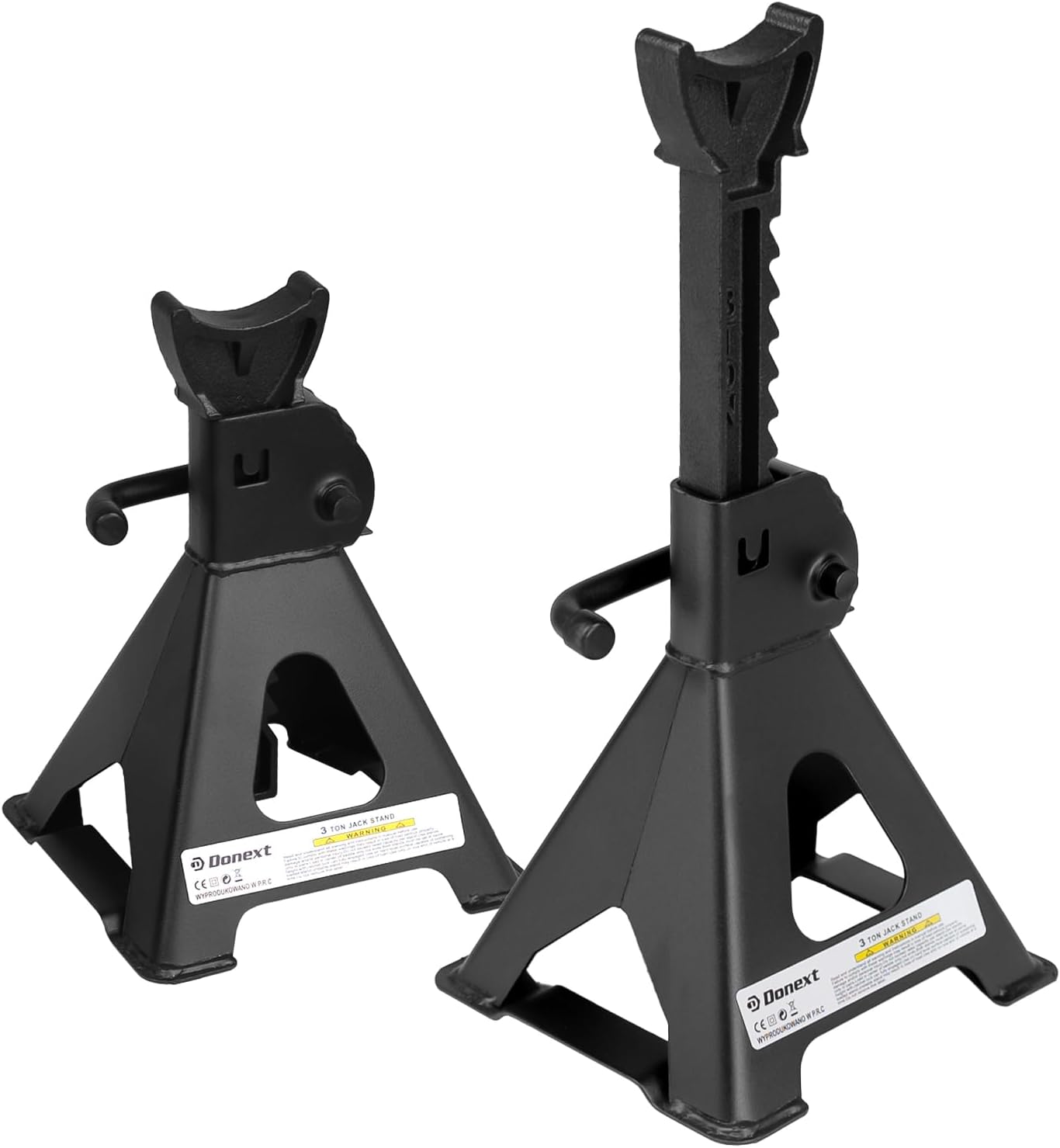 Donext Jack Stands 3 Ton Capacity Steel Adjustable Lifting Stands