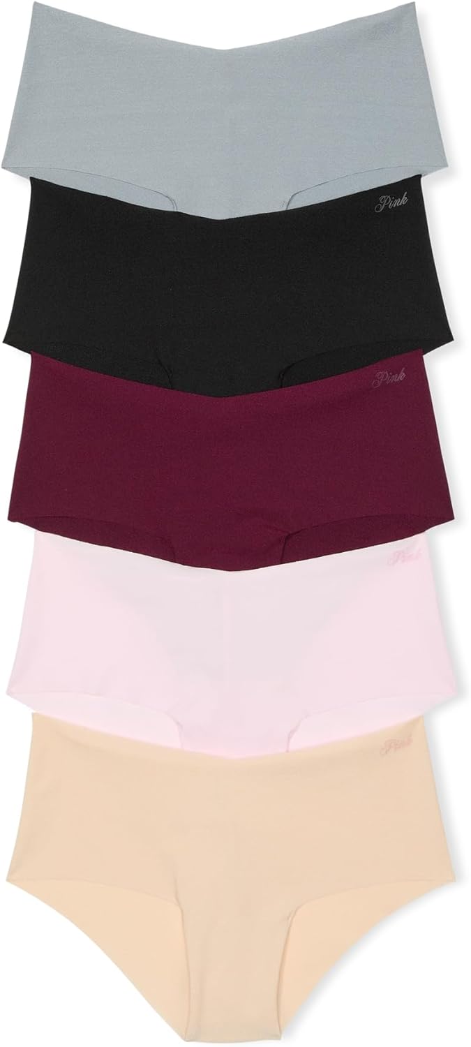Victoria's Secret PINK No Show Lace Cheekster Panty Pack Review