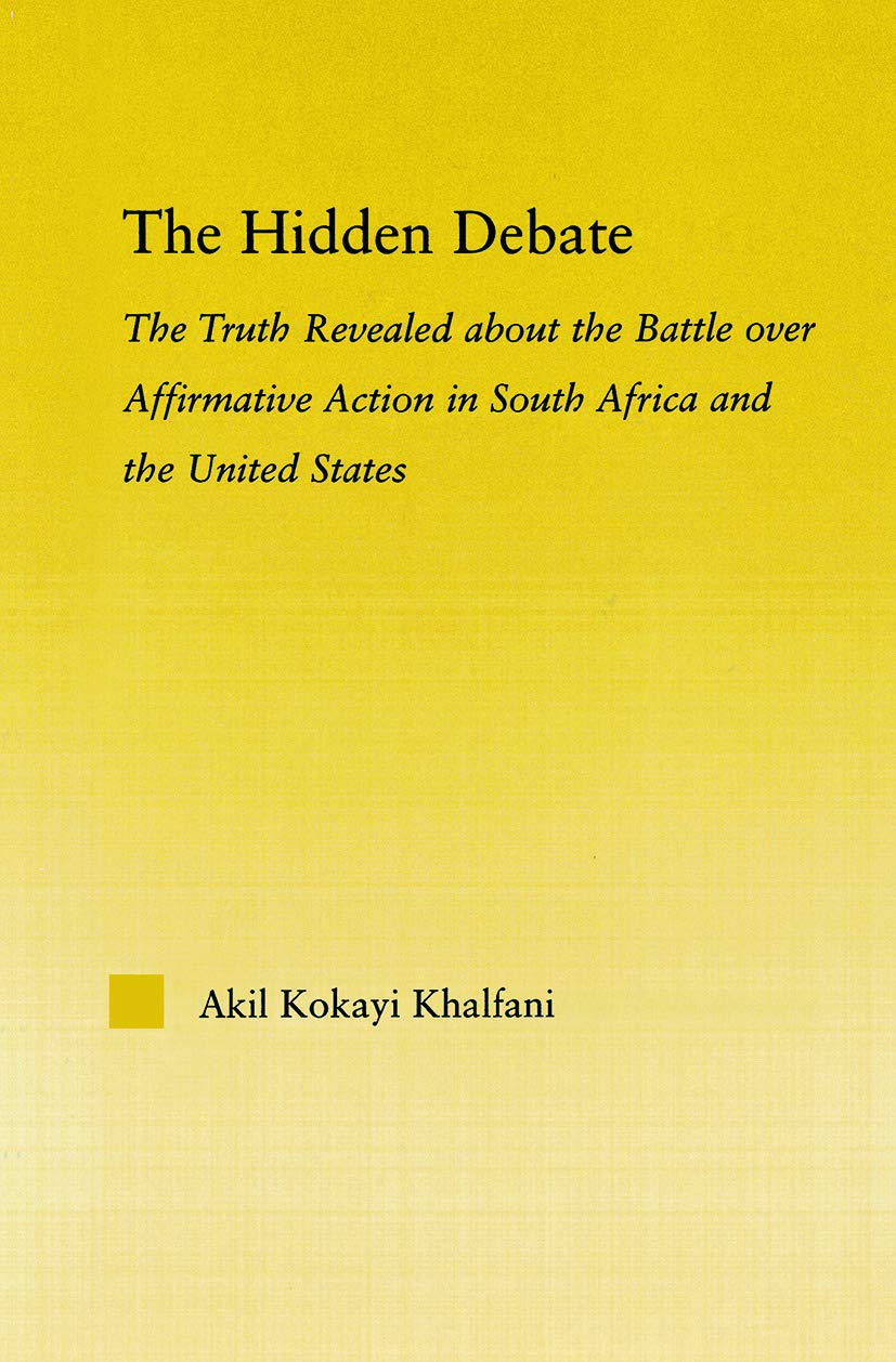 The Hidden Debate in African Studies by Akil Kokayi Khalfani