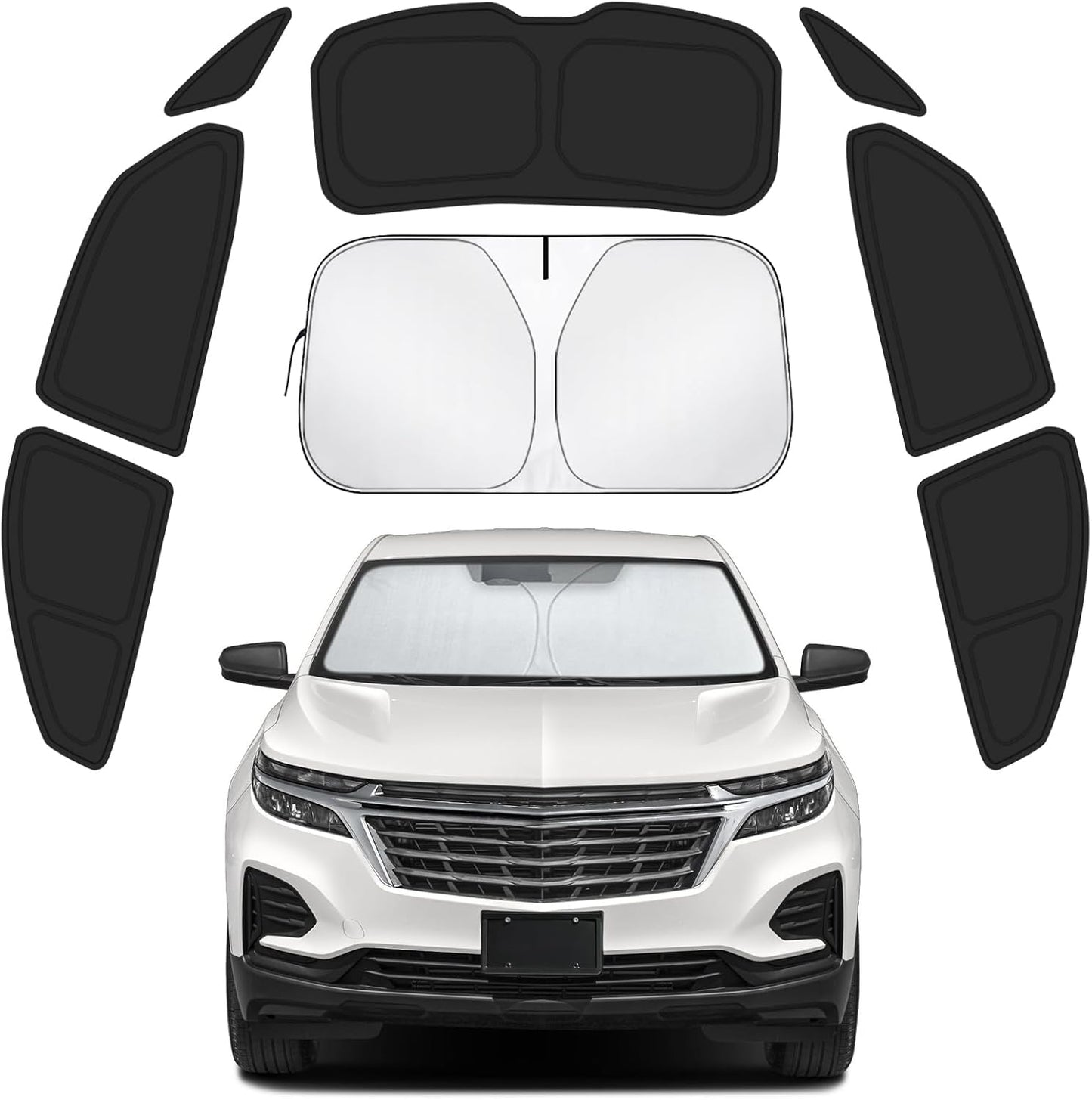 Car Window Shades for Chevy Equinox 2018-2024 - Full Set