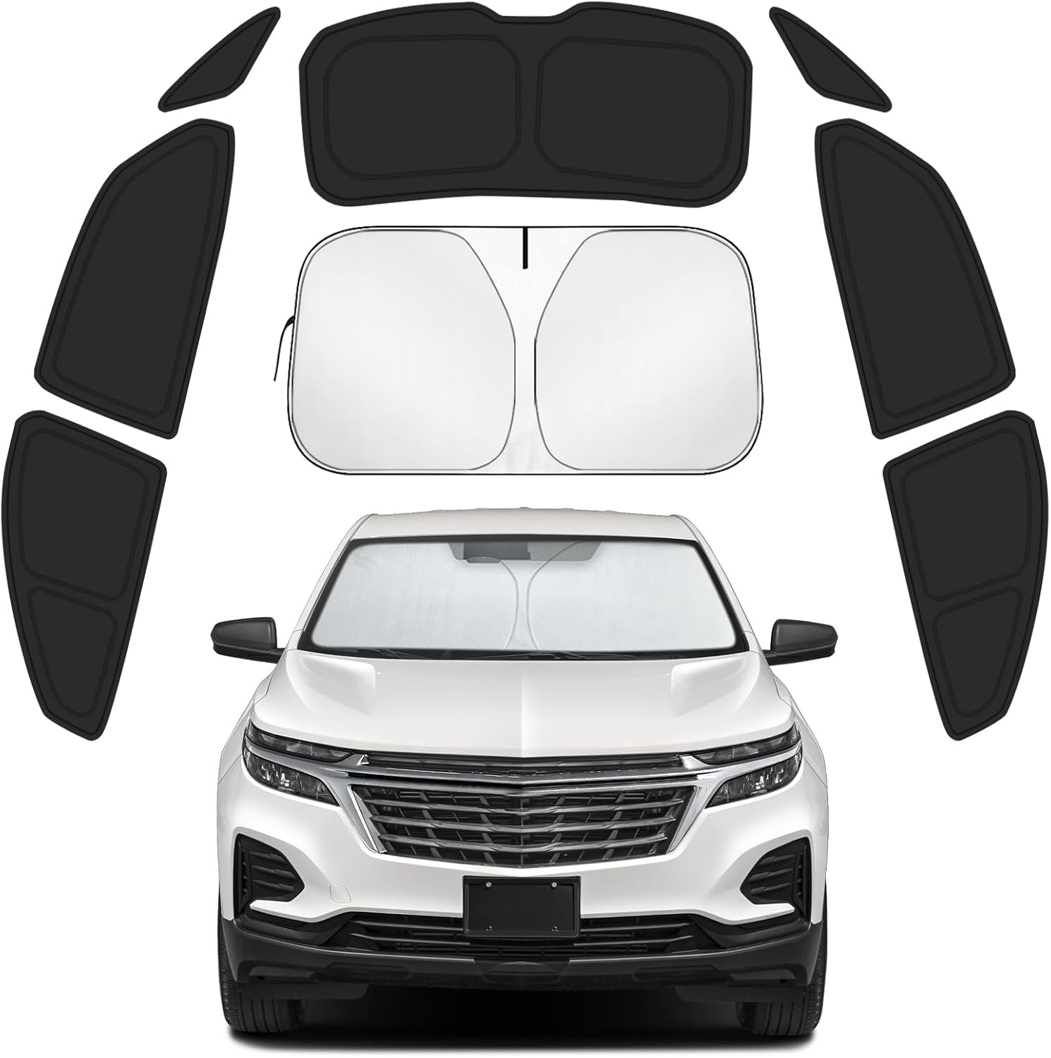 Car Window Shades for Chevy Equinox 2018-2024 - Full Set