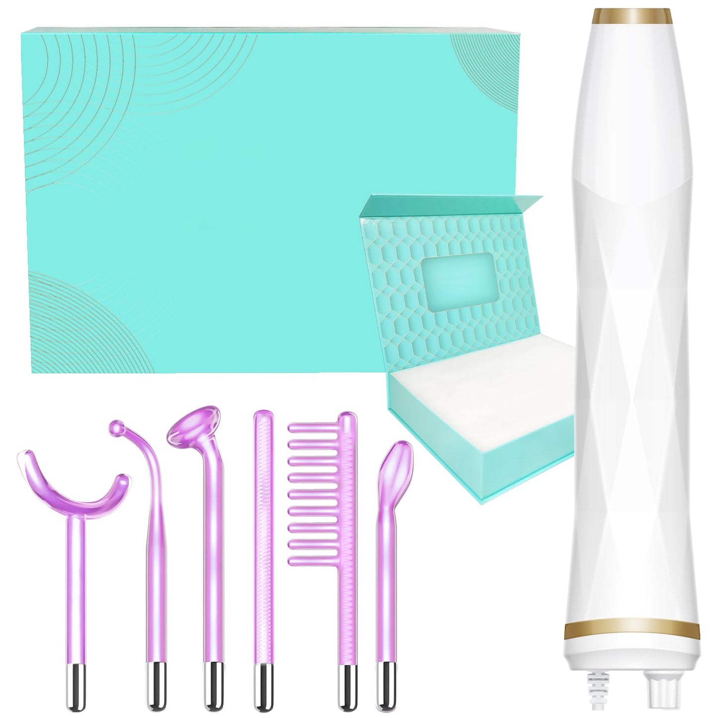 High Frequency Facial Wand for Skin Care - Portable and Effective