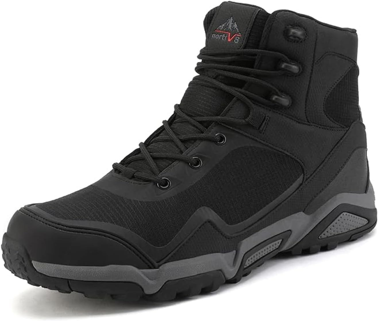 NORTIV 8 Men's Waterproof Hiking Boots for Outdoor Adventures