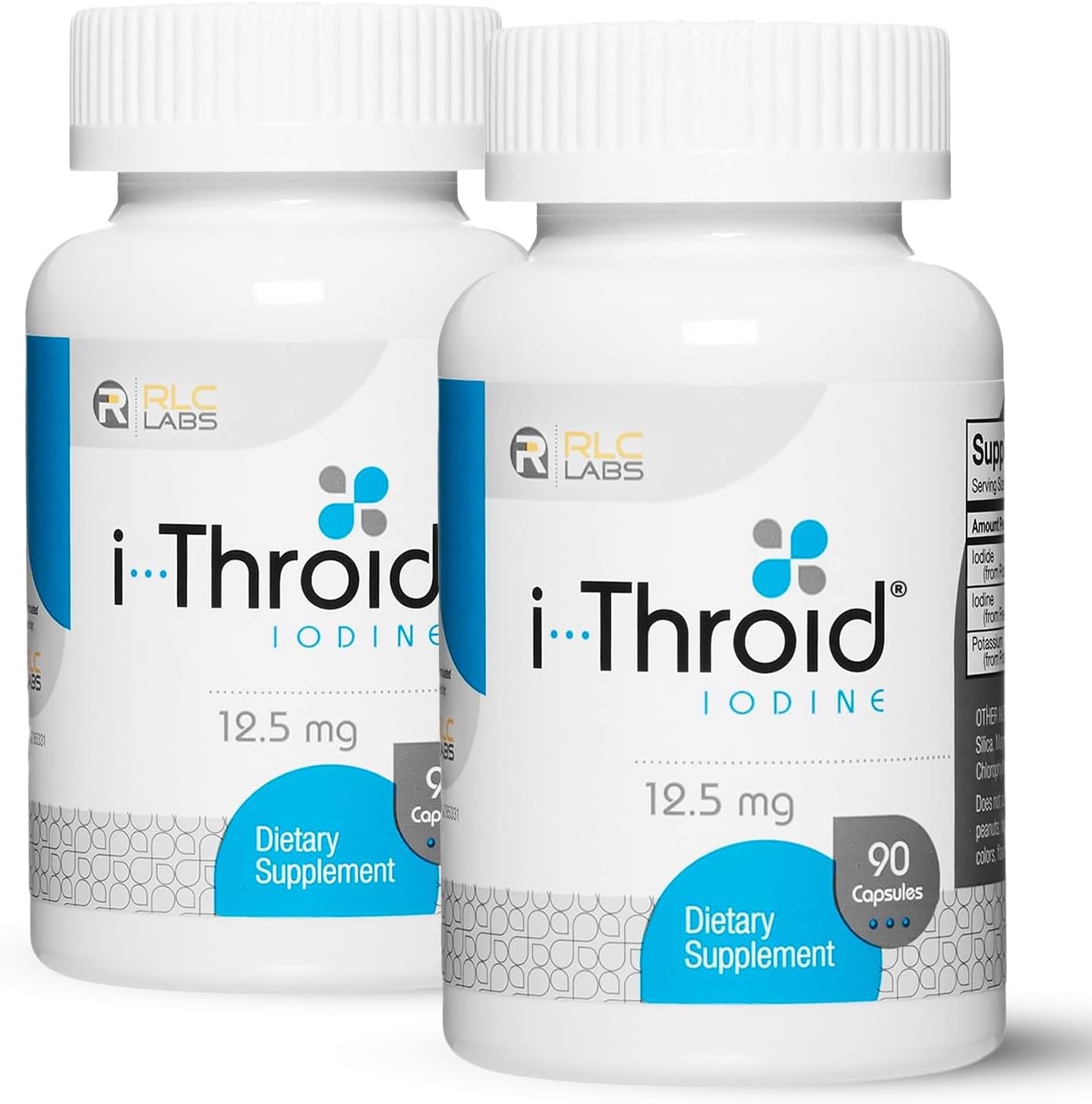 i-Throid 12.5 mg Thyroid Supplements for Hypothyroidism Support