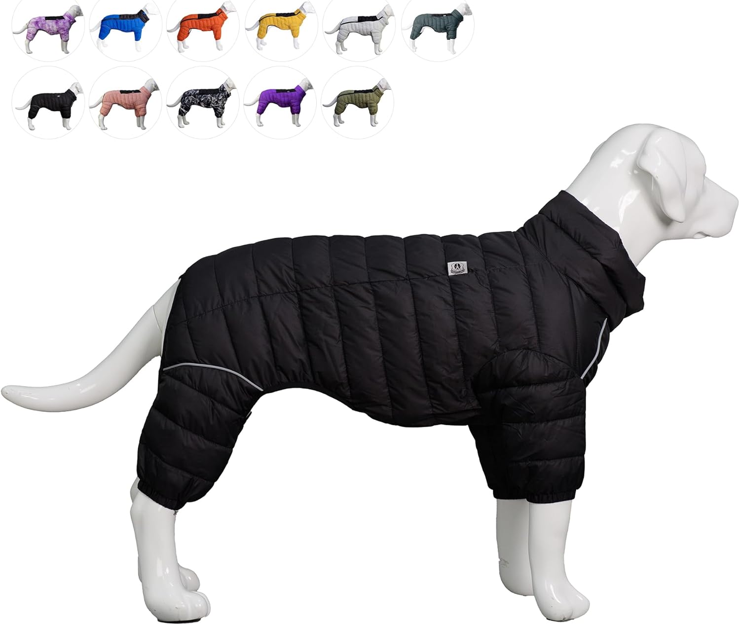 Lovelonglong Dog Coat - Waterproof Windproof Warm Jacket for Dogs