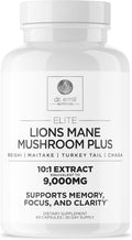 DR. EMIL NUTRITION 9000mg Organic Lions Mane Capsules - Cognitive
