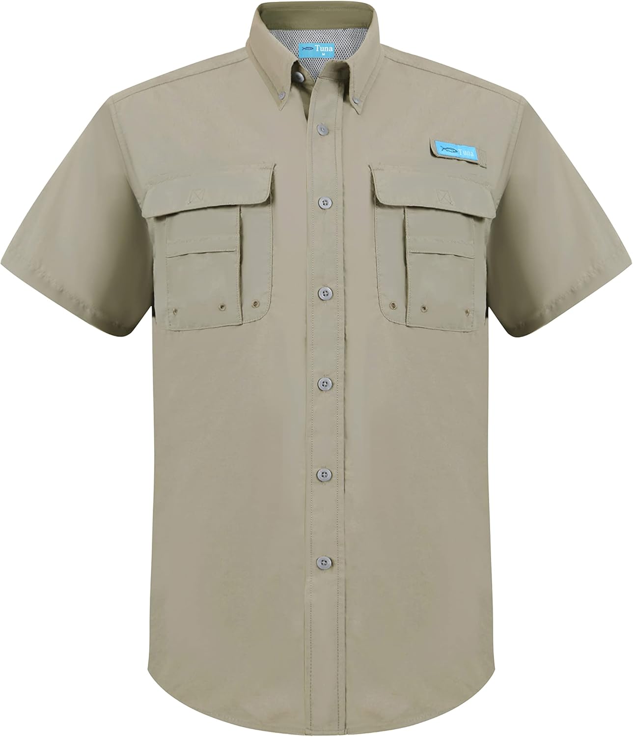 Tuna Men's UV UPF 50+ Fishing Shirts for Ultimate Sun Protection
