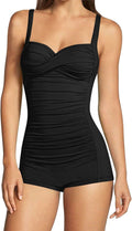 Sovoyontee Women's Tummy Control One Piece Swimsuit for Comfort