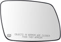 TRQ Heated Mirror Glass for 2009-2019 Dodge Journey Right Side