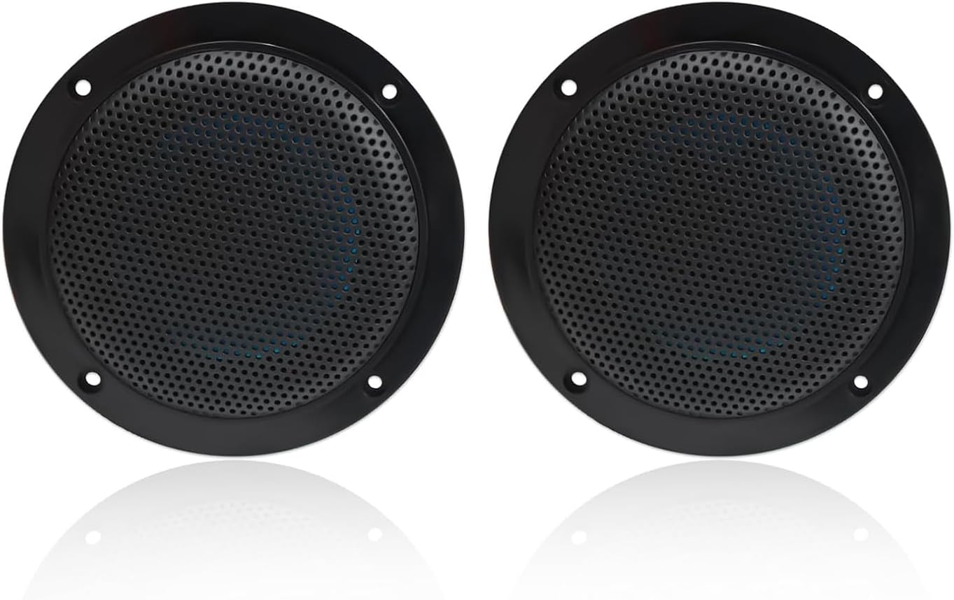 Herdio Waterproof Marine Ceiling Speakers for Boats and More