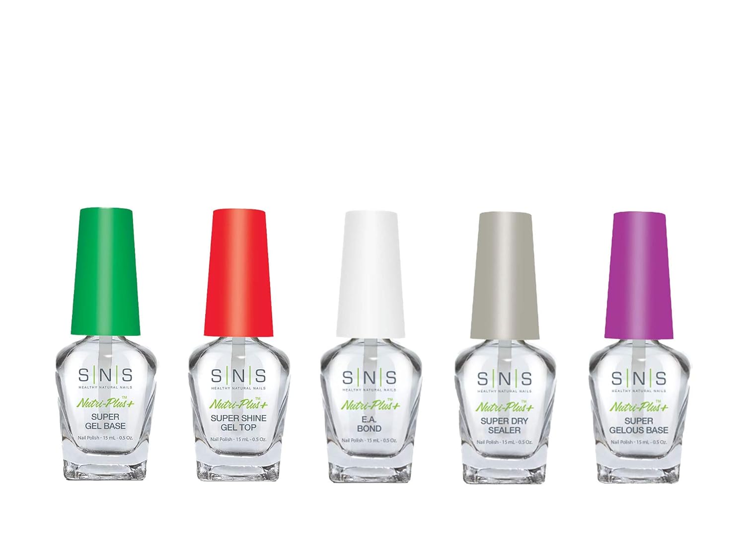SNS Dip Powder Bases and Sealers Set for Quality Manicures