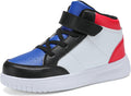 Kids High Top Sneakers with Adjustable Strap - Easy On/Off