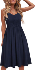 YATHON Casual Dress for Women with Functional Pockets and Straps