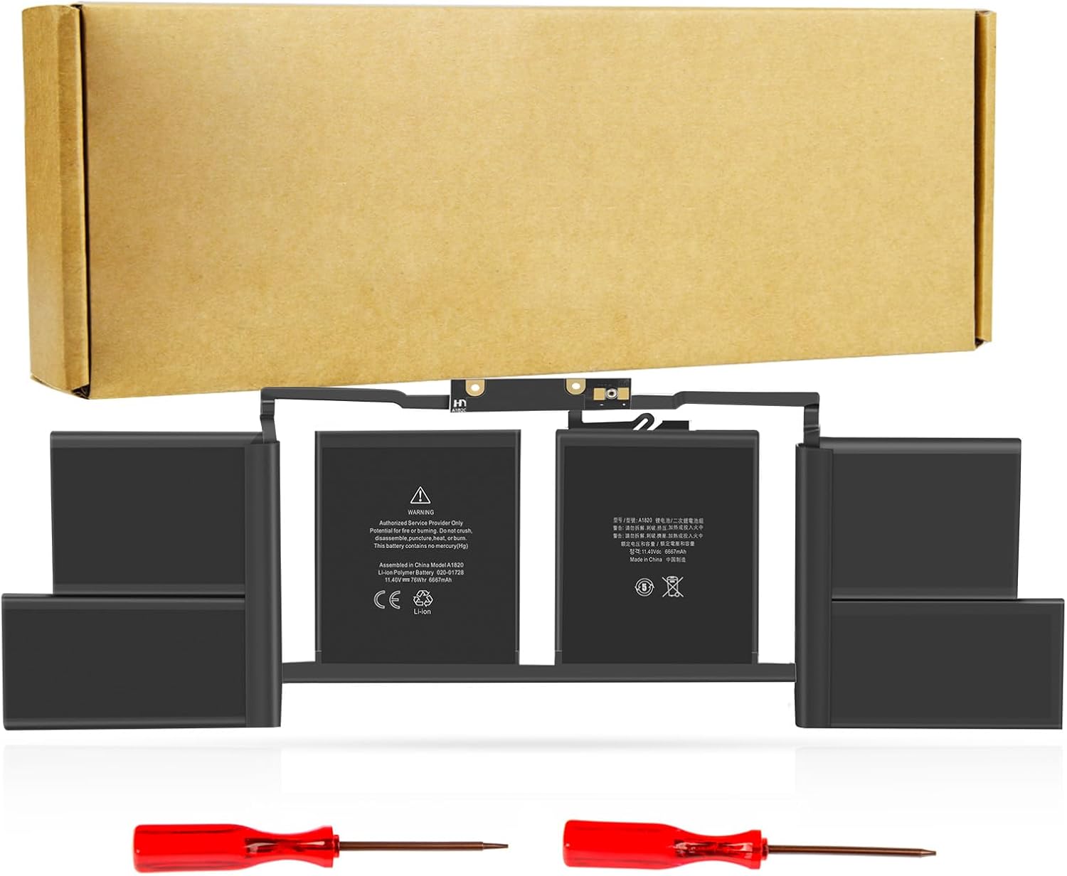 Futurebatt A1707 A1820 Battery for MacBook Pro 15 inch Models
