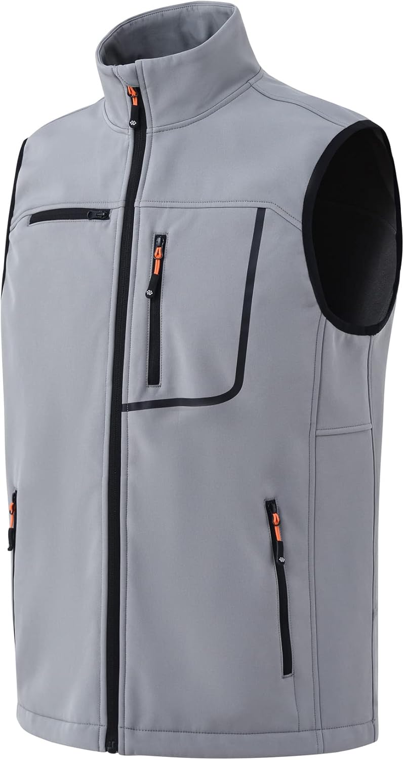 MoFiz Men's Vest Outerwear: Windproof Sleeveless Jacket for Hiking