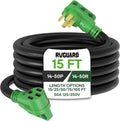 RVGUARD 50 Amp 15 ft RV/EV Extension Cord - Durable Power Solution