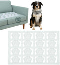 Clear Humane Scat Mat for Love Seats and Counters - 4 Pack