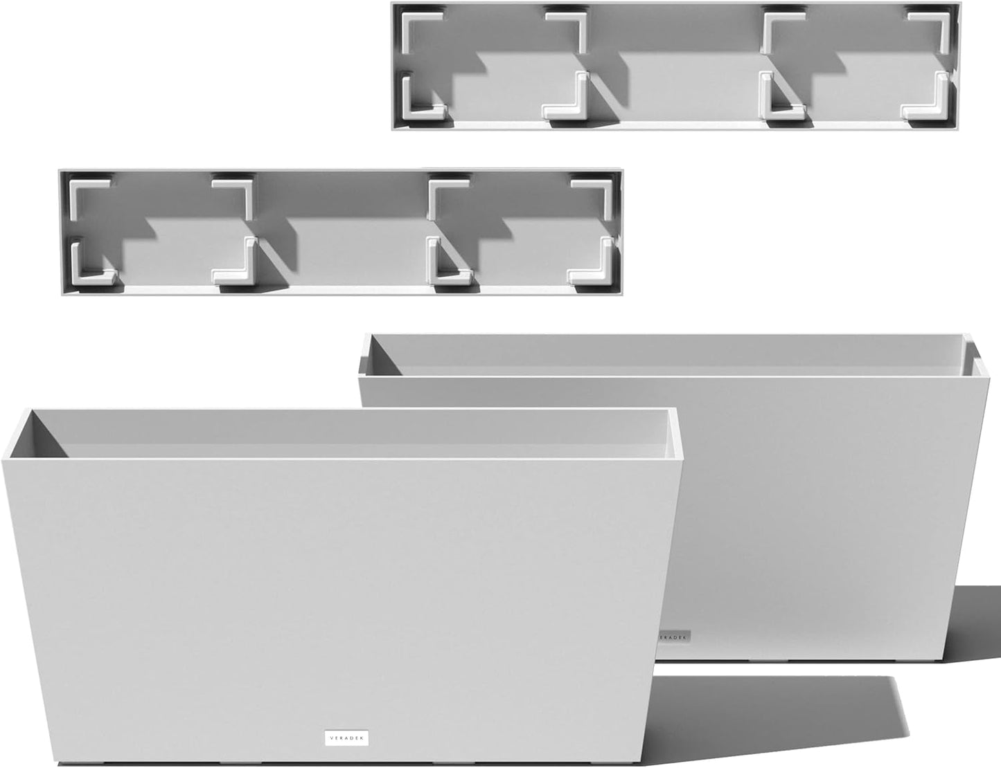 Veradek Midori Long Trough Planter - Durable 31 Inch Design