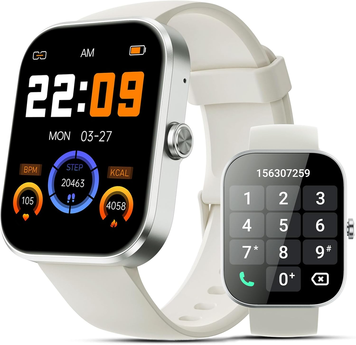 PIPIMOO Smart Watch: Fitness Tracker with 112+ Sports Modes