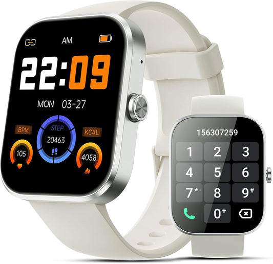 PIPIMOO Smart Watch: Fitness Tracker with 112+ Sports Modes