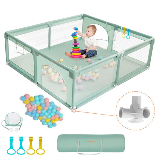 Extra Large Baby Playpen for Toddlers - Safe and Spacious