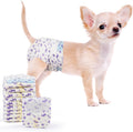 Disposable Dog Diapers Female XS 20 Count - Super Absorbent Fit