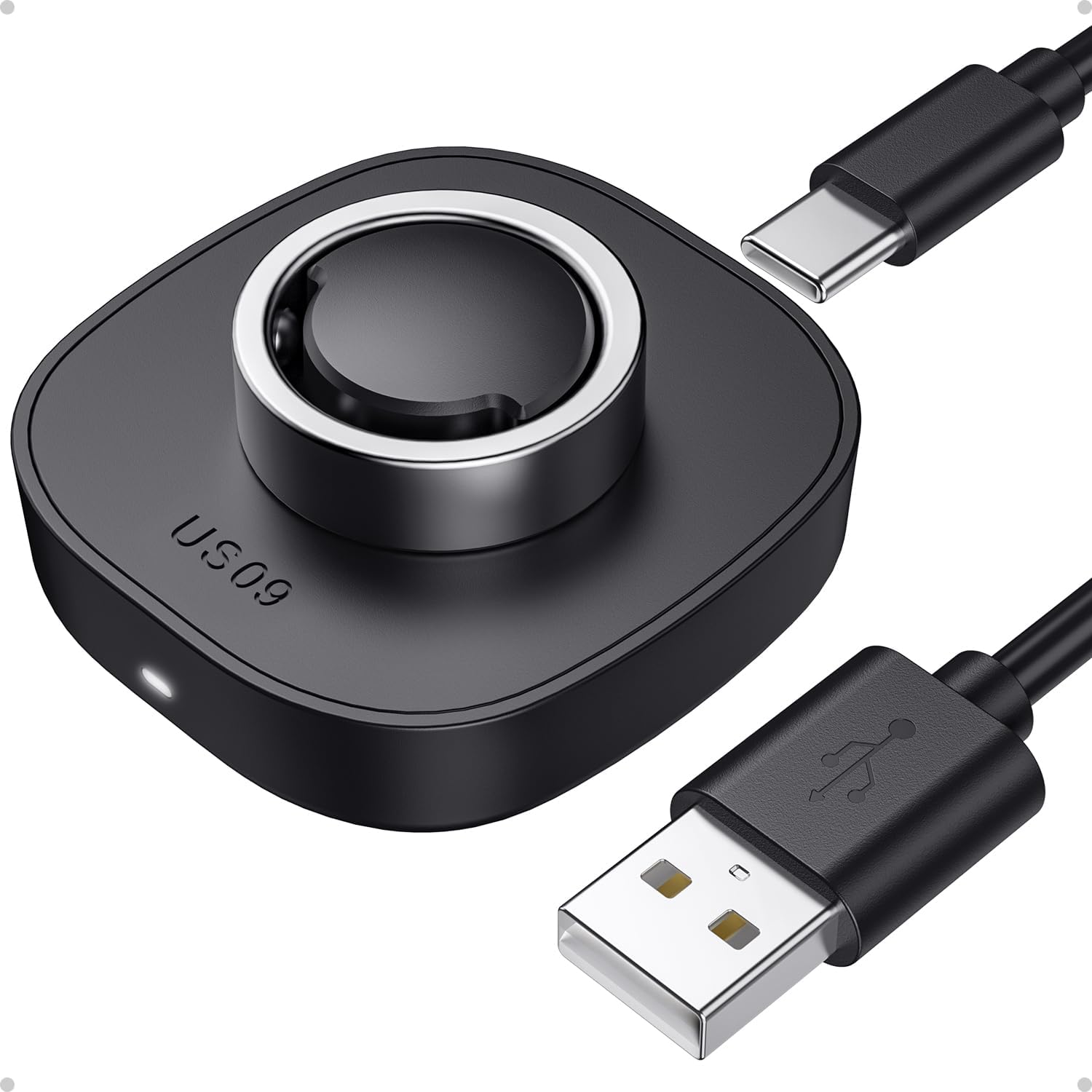 Travel-Friendly Smart Ring Charger for Oura Ring Gen3 Size 10