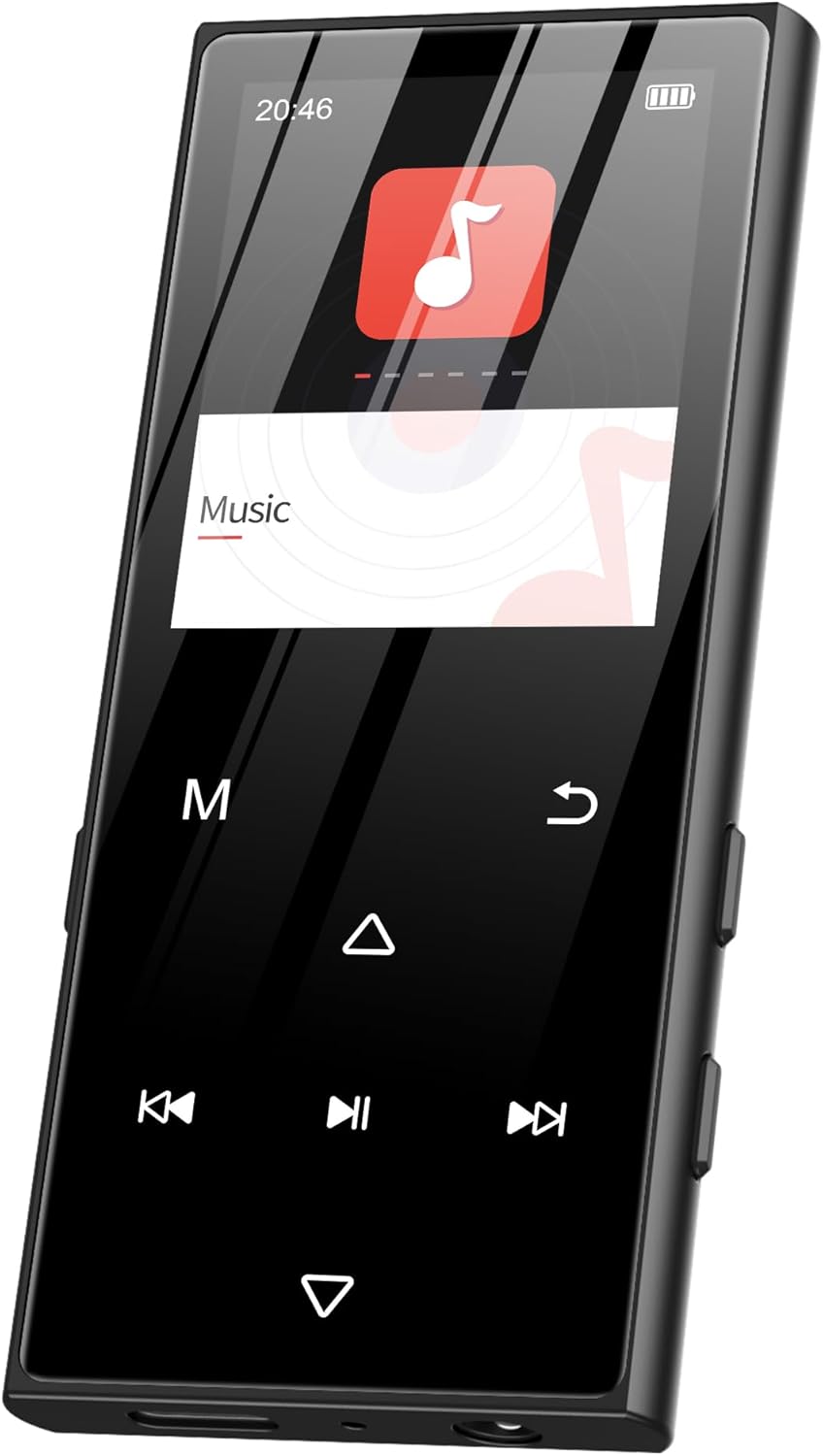 128GB MP3 Player with Bluetooth 5.3 for Music Lovers