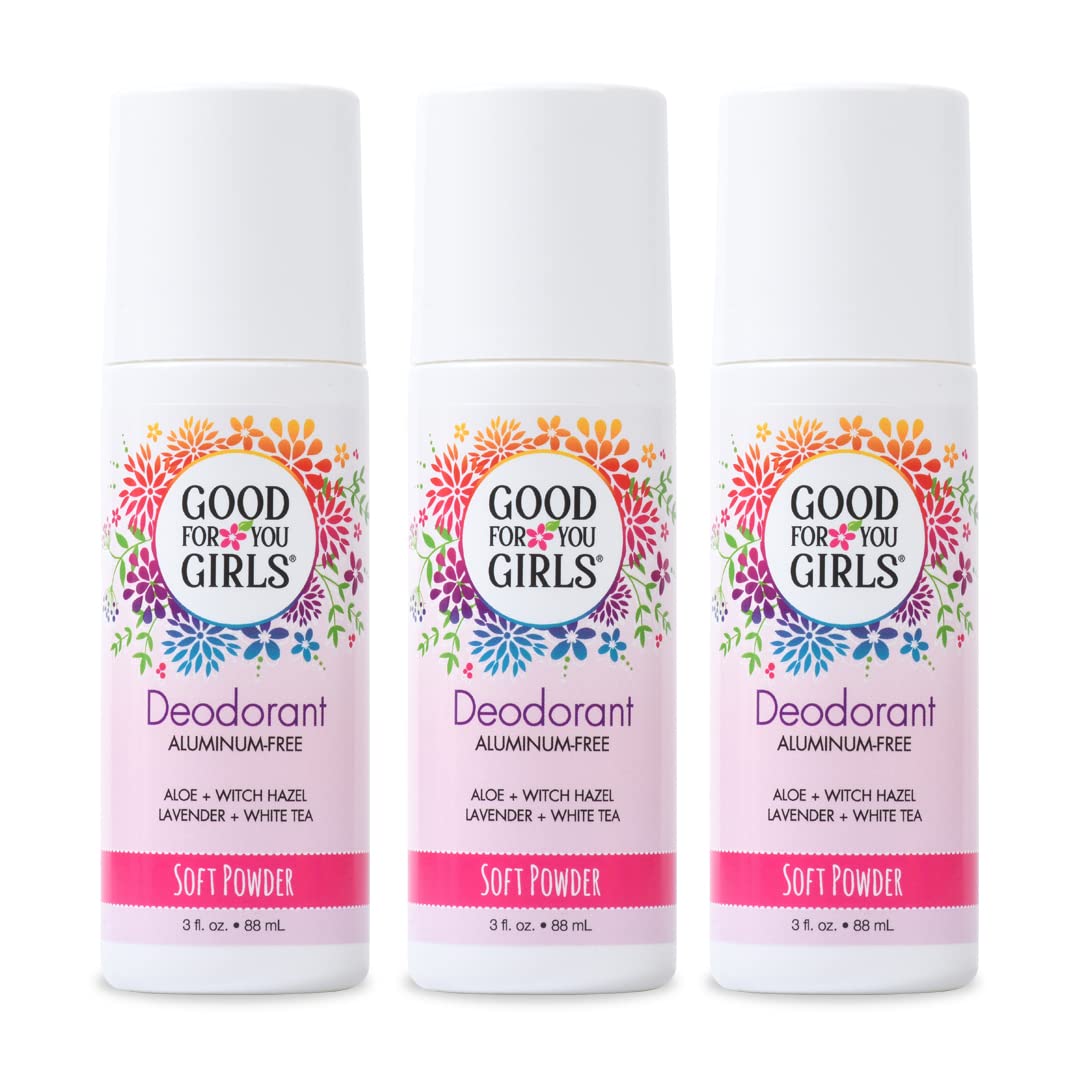 Good for You Girls Natural Deodorant for Kids, Safe & Effective