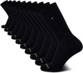 Athletic Cushioned Crew Socks for Men 10-Pack - Comfortable Daily Wear