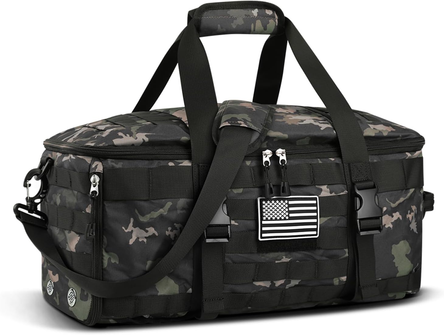 ETRONIK Tactical Duffle Bag Backpack with Shoe Compartment
