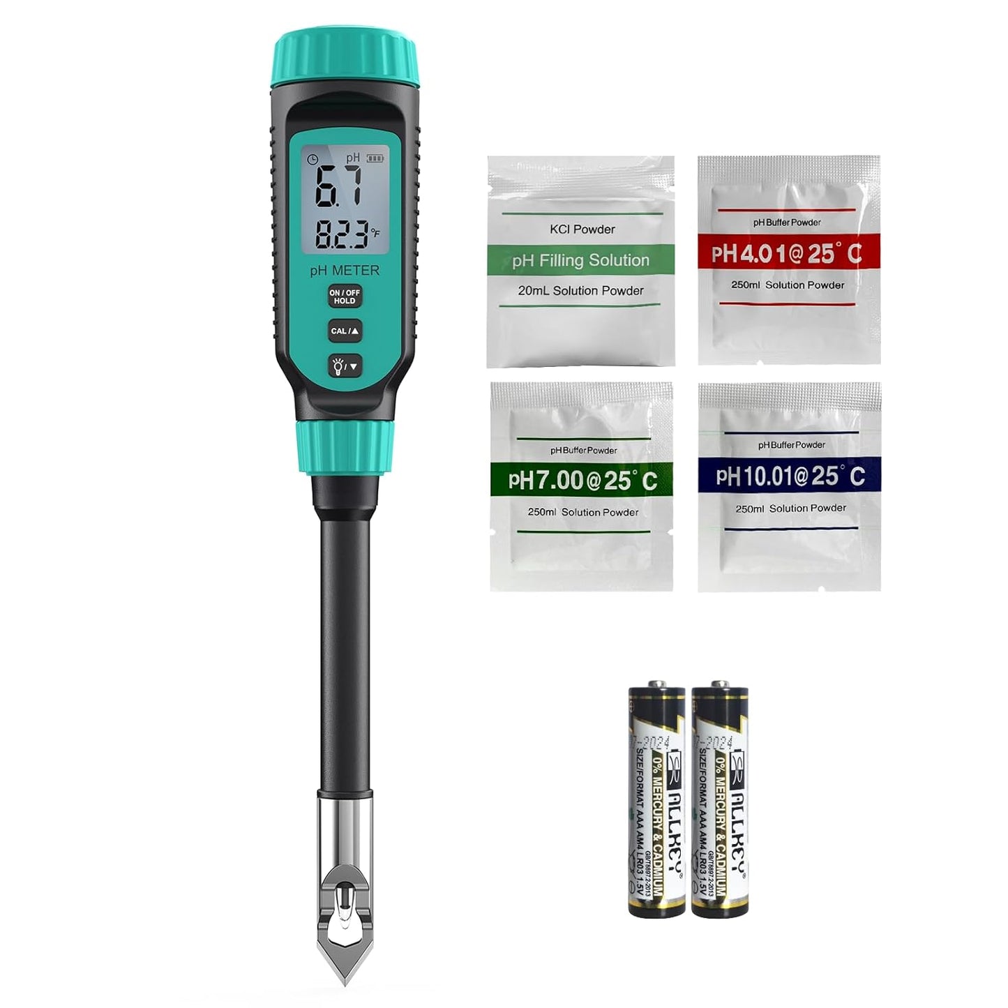 Tadeto Soil pH Tester for Accurate Soil and Water Measurements