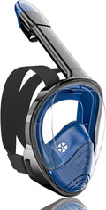 QingSong Full Face Snorkel Mask for Adults with Camera Mount - 180