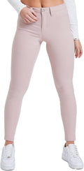 YMI Hyperstretch Mid-Rise Skinny Work Casual Pants - Stretch & Shape