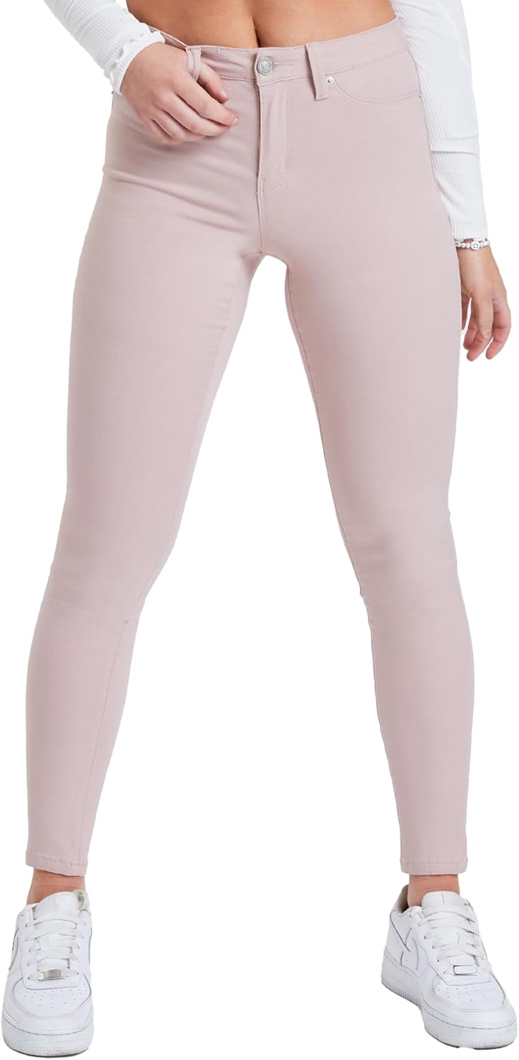 YMI Women's Hyperstretch Skinny Work Casual Mid-Rise Pants Review