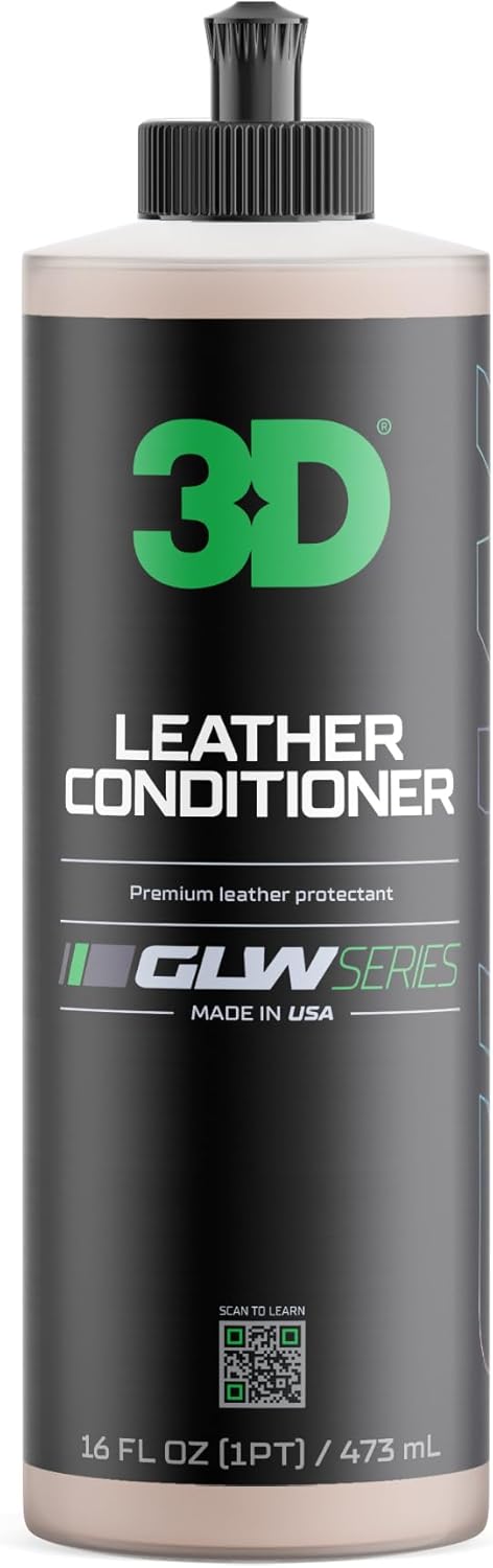 3D Leather Conditioner | Restore & Protect | UV Protection