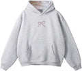 Hibiscus Embroidered Oversized Hoodie for a Stylish Look
