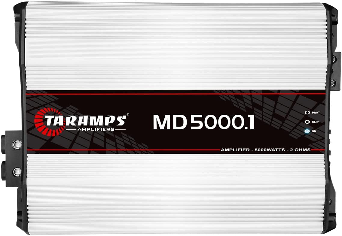 Taramps MD 5000.1 Amplifier: 5000 Watts RMS for Car Audio