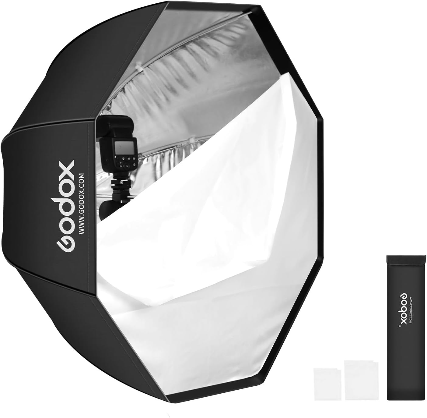 Godox 37.5in Octagon Umbrella Reflector Soft Box for Photography
