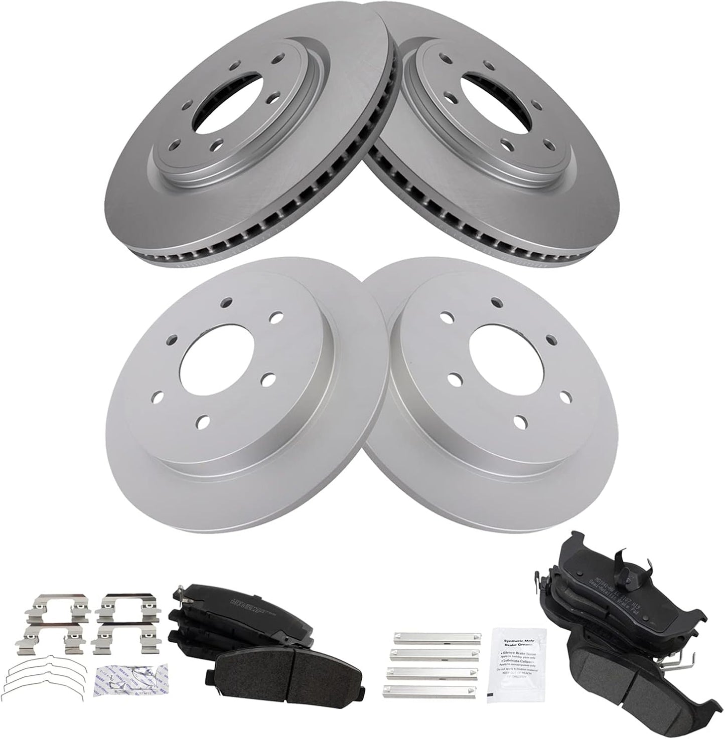 Premium G-Coated Brake Pad & Rotor Kit for INFINITI QX56