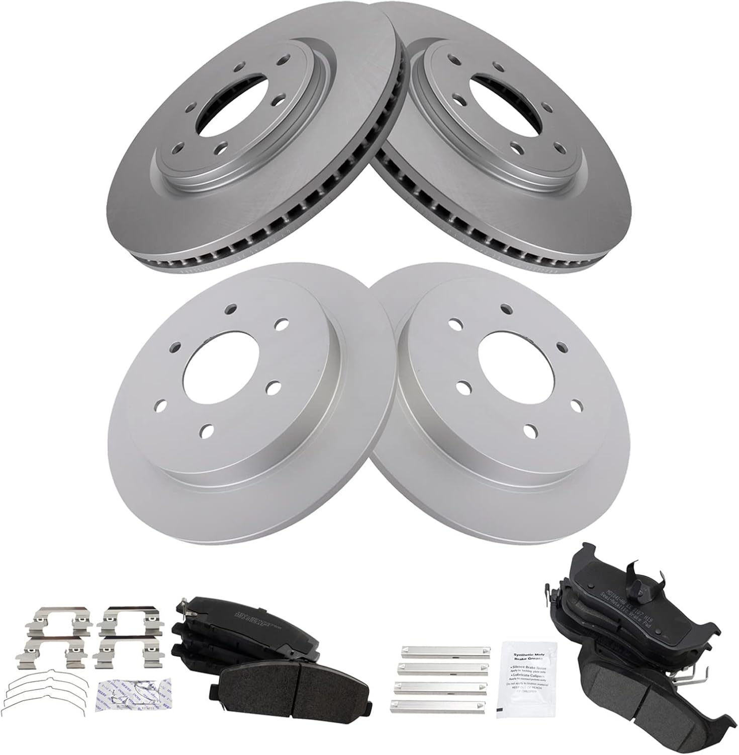 Premium G-Coated Brake Pad & Rotor Kit for INFINITI QX56
