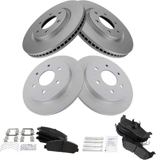 Premium G-Coated Brake Pad & Rotor Kit for INFINITI QX56