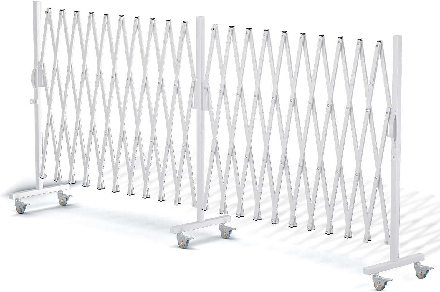 Expandable Barricade Gate for Indoor and Outdoor Use