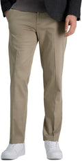 Haggar Iron Free Premium Khaki Straight Fit Flat Front (Style GQFJ)