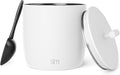 100oz Vacuum Insulated Ice Bucket in Winter White - Large Capacity